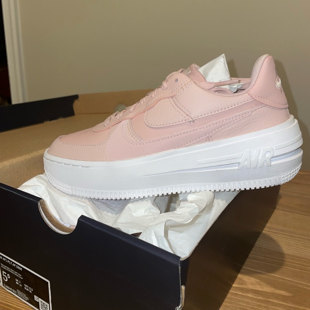 Nike Air Force 1 PLT.AF.ORM Pink Oxford 2022